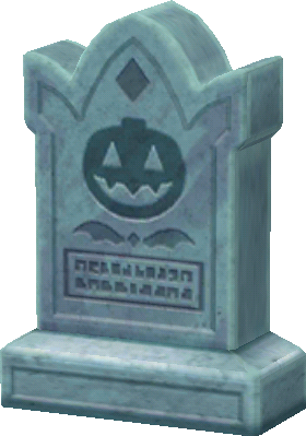 pumpkin gravestone