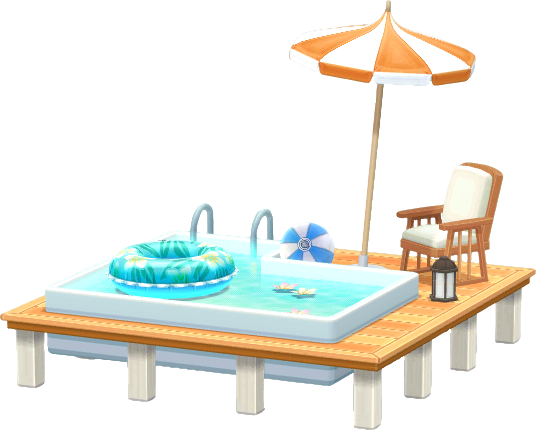 waterfront-resort pool