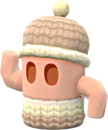 輕飄房間迷你陶俑