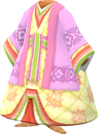 floral layered kimono