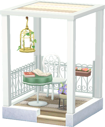 terrasse maison poupée