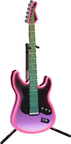 LED-Konzert-E-Gitarre