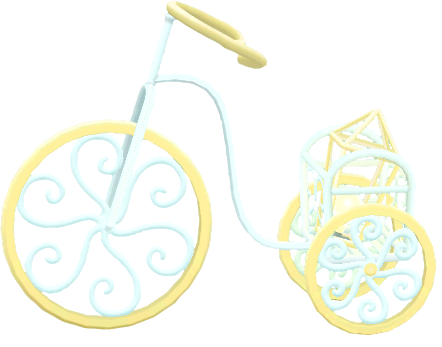 tricycle scintillant
