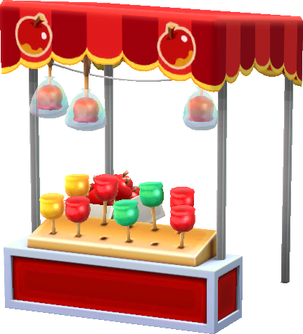candy-apple stand