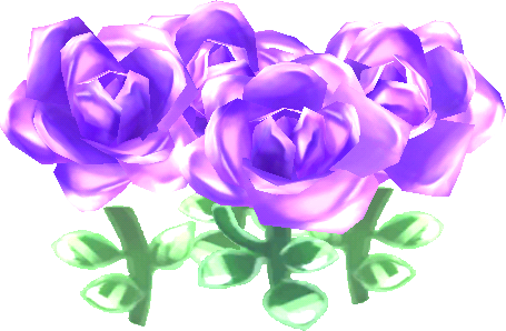紫色玻璃玫瑰