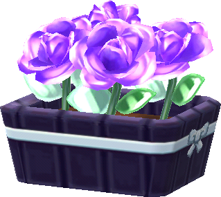 紫色玻璃玫瑰