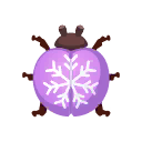 紫色雪花瓢蟲