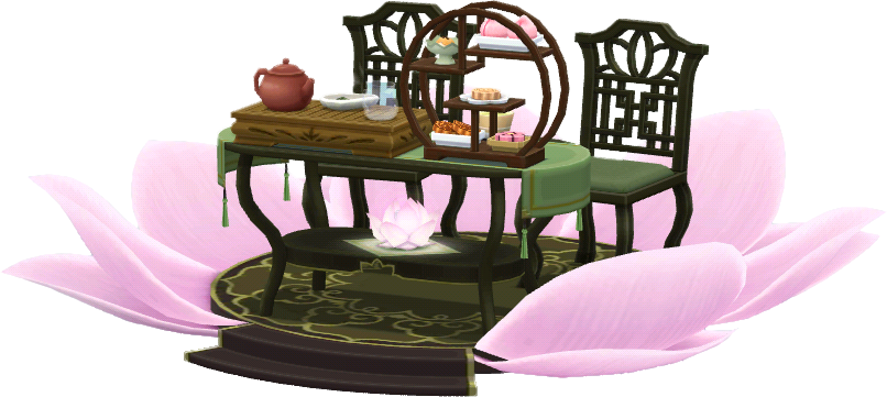 grande table thé du lotus