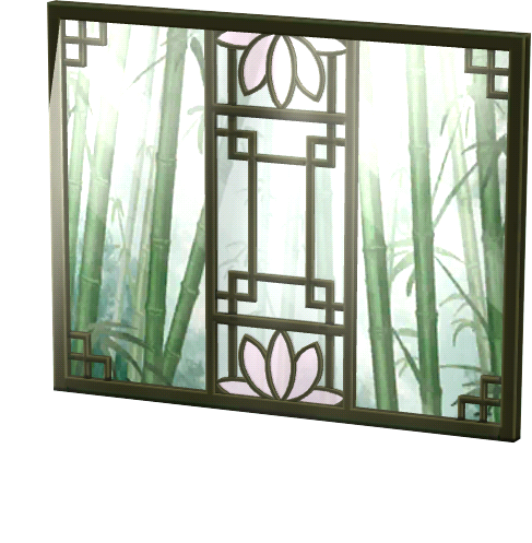 Lotusblumen-Fenster
