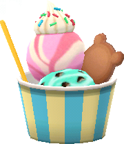 호화로운 아이스크림