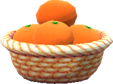 panier de mandarines