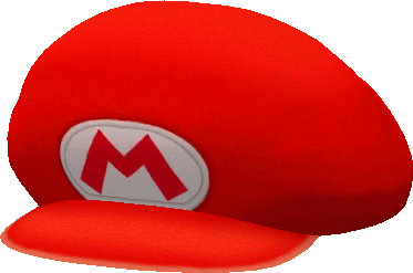 pouf casquette Mario