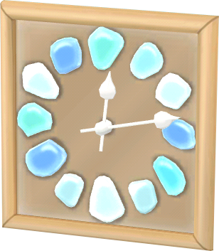 horloge verre de mer