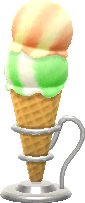 雙球冰淇淋附甜筒架B