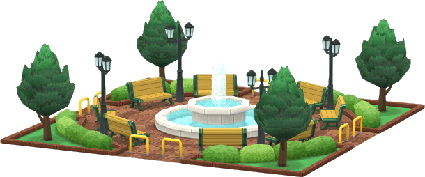 model park fountain