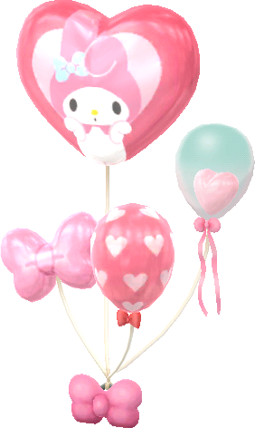 My Melody balloons