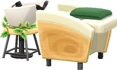 salon shampoo chair