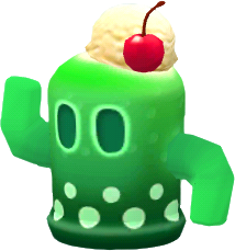 冰淇淋汽水迷你陶俑