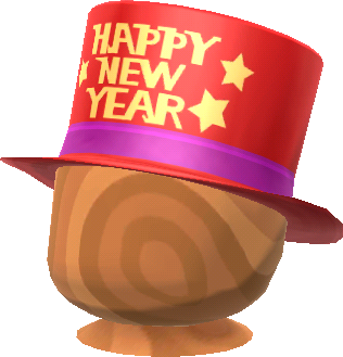 red New Year's hat