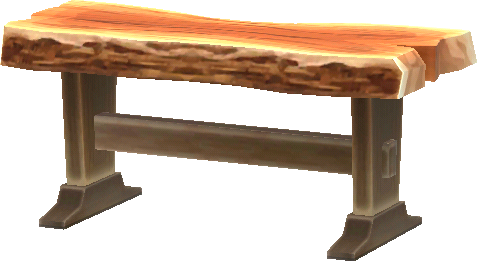 table en bois brut