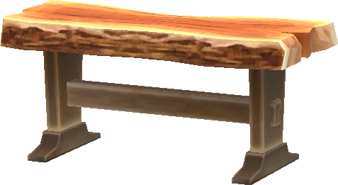 wood-plank table