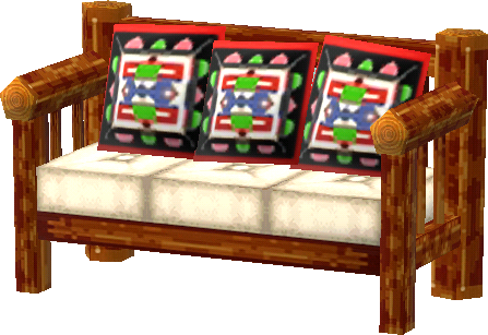 sofá cabaña