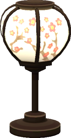 lampe fleurie