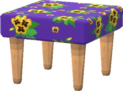 mini-table florale