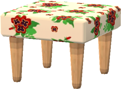 mini-table florale