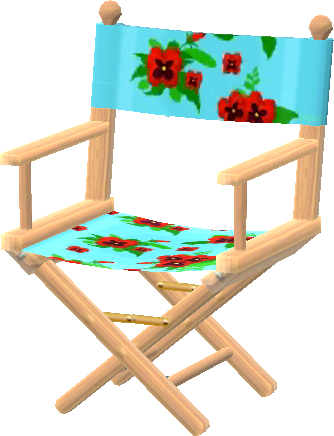 floral chair
