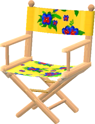 floral chair