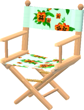 floral chair