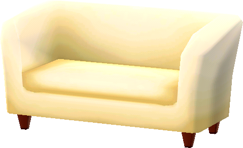cream sofa