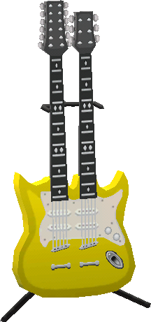 Doppelhals-Gitarre