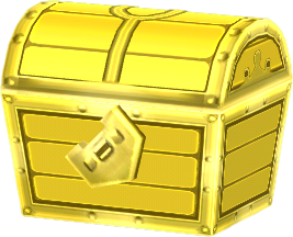 금 보물 상자