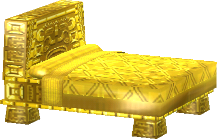 golden bed