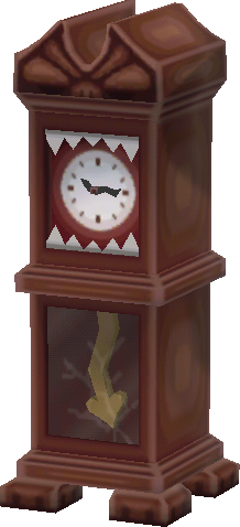 creepy clock