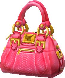 핑크색 핸드백