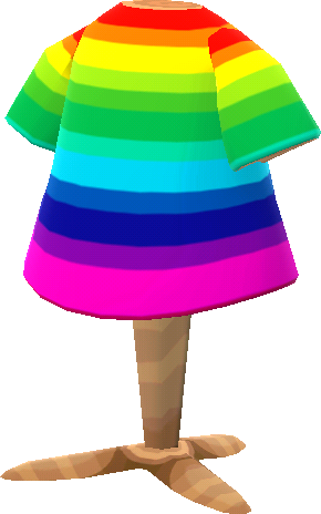 rainbow tee