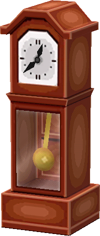 horloge rustique