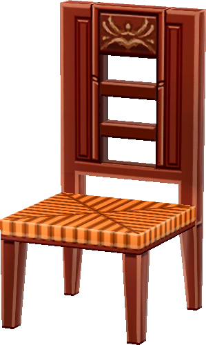 chaise rustique