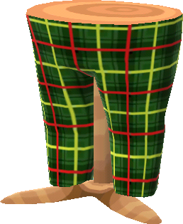 綠色蘇格蘭紋褲