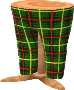 pantalon tartan vert