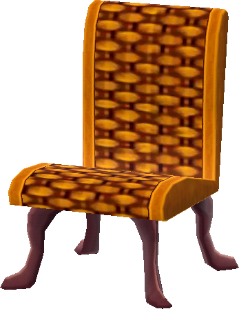 chaise rotin