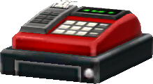 red cash register