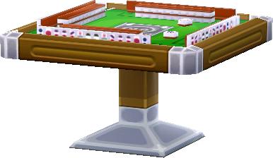 mesa de mahjong