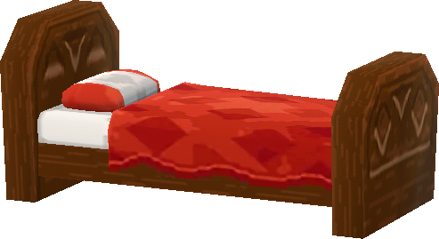 평범한 침대