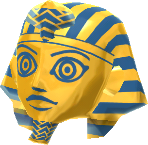 King Tut mask