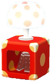polka-dot lamp