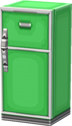 réfrigérateur vert